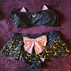 Hot topic sailor moon bathing suit Medium